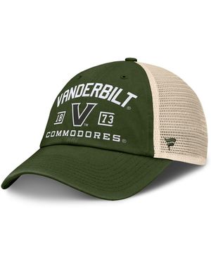 Fanatics Vanderbilt Commodores Oht Military Appreciation Frontier Trucker Adjustable Hat - Green