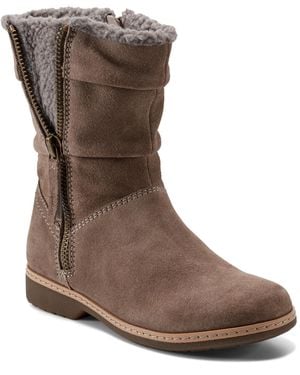 Earth Hyland Cozy Water Repellent Boots - Brown