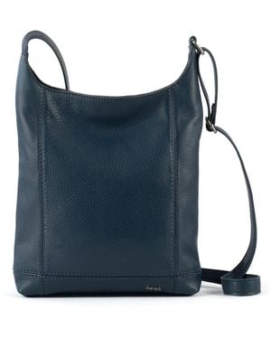 The Sak De Young Small Leather Crossbody Bag - Blue