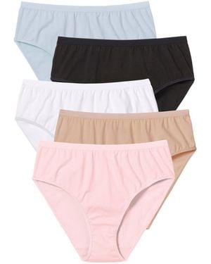 Comfort Choice Hi-cut Cotton Brief 5-pack - Multicolor
