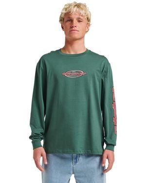 Quiksilver Two Thousand Long Sleeve T-shirt - Green