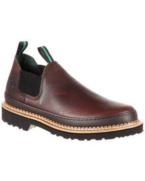 Georgia Boot Georgia Giant Romeo Work Shoe - Brown