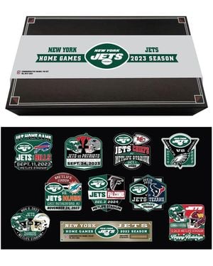 Mojo Licensing New York Jets 2023-24 Game Day Pin Collector Set - Black