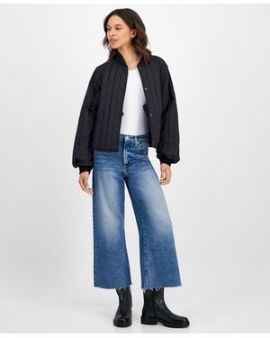 Rains Stand-collar Bomber Jacket - Blue