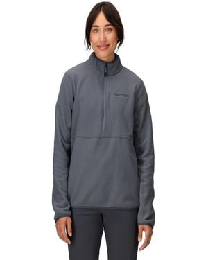 Marmot Rocklin Half-zip Fleece Sweatshirt - Black