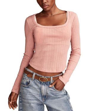 lucky brand off the shoulder top