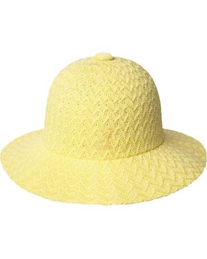 Kangol Tropic Zig Wide Brim Casual - Yellow