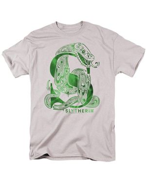 Harry Potter Slytherin S T Shirt - Gray