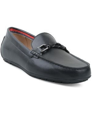 Club Room Nelsonn Driver Slip-on Loafers - Black