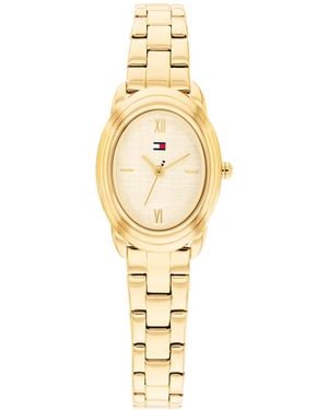 Tommy Hilfiger Quartz Tone Stainless Steel Bracelet Watch - Metallic