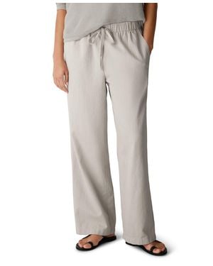 Eileen Fisher Straight-leg Pants - Gray