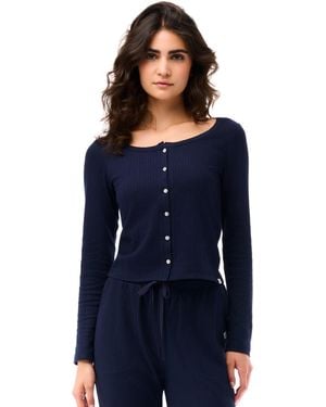 Gap Long Sleeve Cardigan - Blue