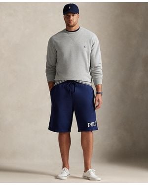 Polo Ralph Lauren Big & Tall Logo Fleece Shorts - Blue