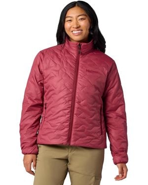 Marmot Monoquilt Elastic-bound Cuff Jacket - Red