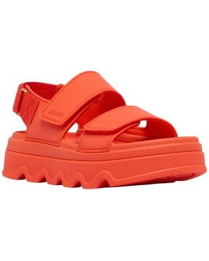 Sorel Kinetic Sunchase Ankle-strap Sandals - Red