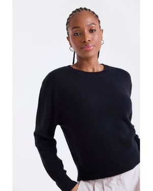 1982 Maila Long Sleeve Cashmere Sweater - Blue