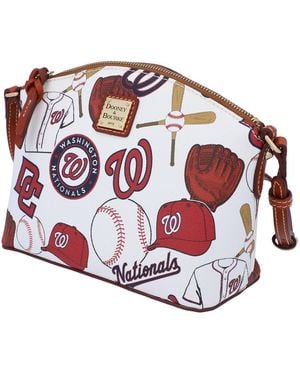 Dooney & Bourke Washington Nationals Gameday Suki Crossbody - White