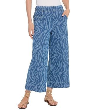 Lyssé New York Leo Palazzo Denim - Blue