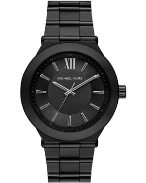 Michael Kors Michael Billie Three-hand Stainless Steel Watch 44mm - Black