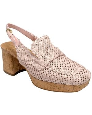 Aerosoles Santina Platform Square Toe Pumps - Pink