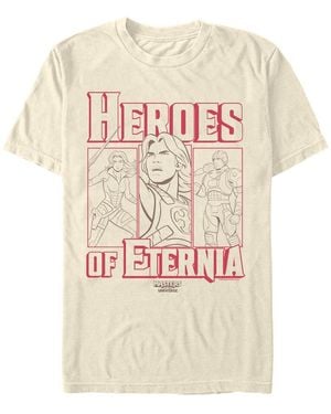 Fifth Sun Masters Of The Universe Heroes Boxes Graphic T-shirt - White