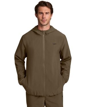 Reebok Woven Logo Jacket - Brown