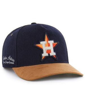 '47 Navy Houston Astros Gold Age Hitch Adjustable Hat - Blue