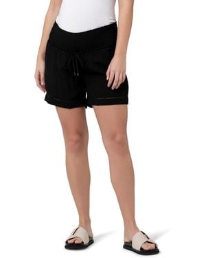 Ripe Maternity Maternity Cut It Out Dressy Short - Black
