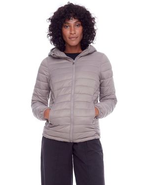 Alpine North Yoho Ladies' | Lightweight Packable Puffer Jacket & Bag - Purple