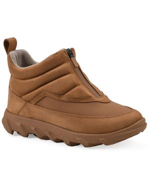 White Mountain Keaton Fom Sneaker Booties - Brown