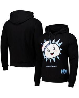 FREEZE MAX And Ghostbusters Stay Puft Pullover Hoodie - Black