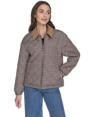 Levi's Regular Diamond Quilted Jacket - Brown
