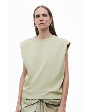Nocturne Padded T-shirt - Green