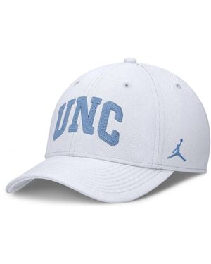 Nike North Carolina Tar Heels Letter Rise Swoosh Flex Dri-fit Hat - Blue
