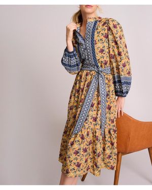 UNTUCKit Printed Flora Dress - Natural