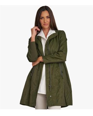 Stella Carakasi Water Repellent Zip-front Moto Inspired Favorite Jacket - Green