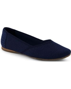 TOMS Gemma Ballet Flats - Blue