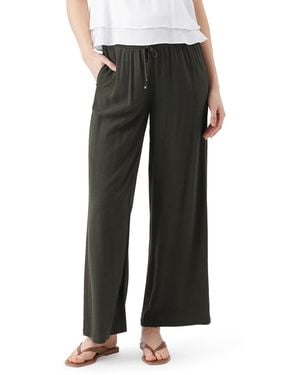 Ripe Maternity Wide Leg Pant - Black