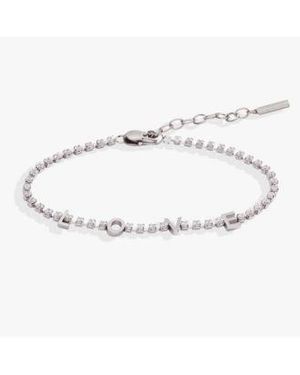 ALEX AND ANI Alex Ani Love Tennis Bracelet - Natural