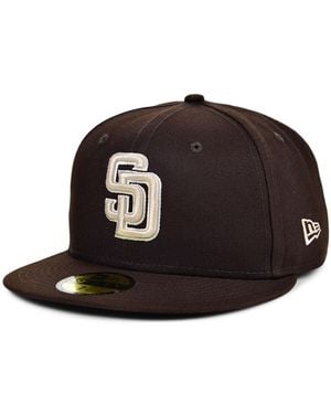 KTZ San Diego Padres Authentic Collection 59fifty Fitted Cap - Brown