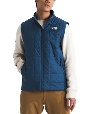 The North Face Junction Zip front Insulated Vest in Green for Men Lyst