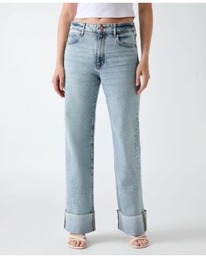 Guess Rey Wide-leg Jeans - Blue