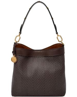 Fossil Jessie Bucket Shoulder Bag - Brown