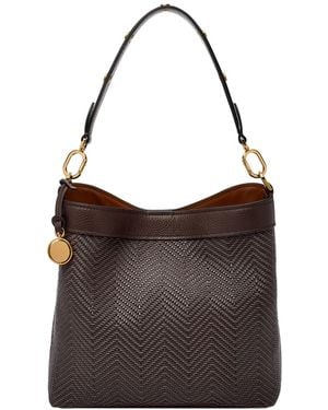 Fossil Jessie Bucket Shoulder Bag - Brown