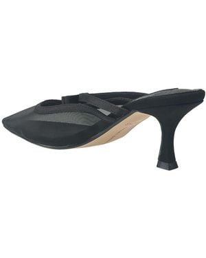 French Connection Mesh Toe Kitten Heel - Blue