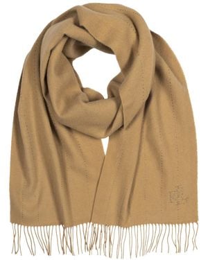 Ralph Lauren Shine Pinstripe Scarf - Natural