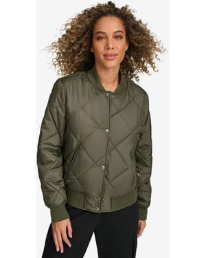 Levi's Quilted Bomber Jacket - Green