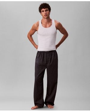 Calvin Klein Elastic Waistband Pants - Multicolor