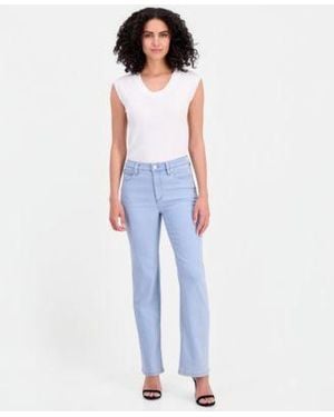 Anne Klein Leo Bootcut Jeans - Blue