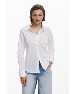 Desigual Plain Shirt - White